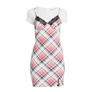 Junior twofer dress